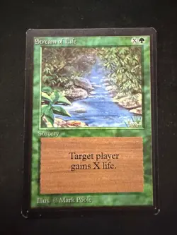 Magic The Gathering: Beta Stream of Life MTG Beta - Image 1