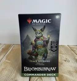 Magic the Gathering Bloomburrow Commander Deck - Peace Offering - New MTG Precon - Image 1