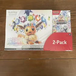 Pokemon Prismatic Evolutions Elite Trainer Box ETB Booster 2-Pack Costco Bundle - Image 1