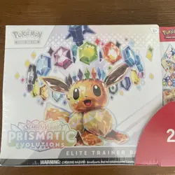 Pokemon Prismatic Evolutions Elite Trainer Box ETB Booster 2-Pack Costco Bundle - Image 3
