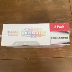 Pokemon Prismatic Evolutions Elite Trainer Box ETB Booster 2-Pack Costco Bundle - Image 4