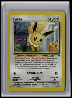 Eevee - Neo Discovery 38/75 Uncommon Non-Holo Pokemon TCG - Image 1