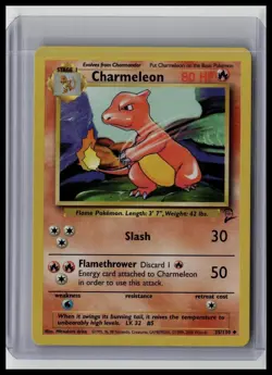 Charmeleon - Base Set 2 35/130 Uncommon Non-Holo Pokemon TCG - Image 1
