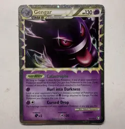 Pokemon Gengar Prime 94/102 Triumphant Ultra Rare Holo HP130 Heavily Played - Image 1