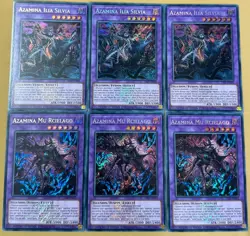 Yugioh! Azamina Core EMBLAZONED SECRET 25LP-EN010 PACK WORLD CHAMPIONSHIP - Image 1
