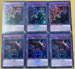 Yugioh! Azamina Core EMBLAZONED ULTRA 25LP-EN010 PACK WORLD CHAMPIONSHIP - Image 1