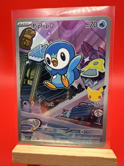 Pokemon TCG: Piplup Black Star Promo Series 1 First Partner: Sinnoh Starter 042 - Image 1