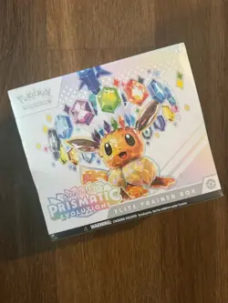 Pokemon Prismatic Evolutions Elite Trainer Box Booster English ETB - Image 1