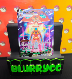 Pokemon [NM] Deoxys VMAX GG45/GG70 Crown Zenith Galarian Gallery - Image 1