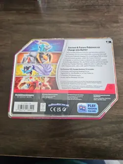 POKEMON TCG PARADOX DESTINIES TIN IRON CROWN EX NEW/SEALED - Image 2