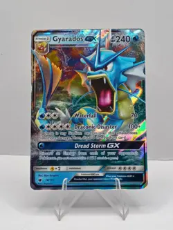 Gyarados GX Ultra Rare Holo SM - Crimson Invasion 18/111 NM Pokemon TCG - Image 1