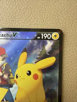 Pokemon Pikachu V TG16/TG30 Full Art Holo Ultra Rare Lost Origin Trainer Gallery - Image 3