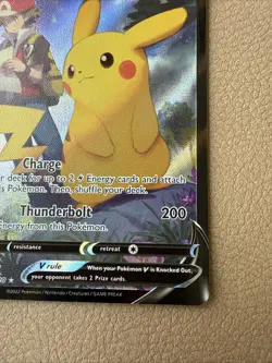 Pokemon Pikachu V TG16/TG30 Full Art Holo Ultra Rare Lost Origin Trainer Gallery - Image 4