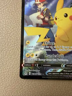 Pokemon Pikachu V TG16/TG30 Full Art Holo Ultra Rare Lost Origin Trainer Gallery - Image 5