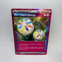 Neo Upper Energy 162/162 ACE SPEC Rare Temporal Forces Pokemon Holo Near Mint - Image 1