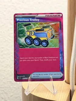 Pokemon Precious Trolley 185/191 Holo ACE SPEC Rare: Surging Sparks English M/NM - Image 1