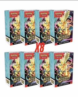 8x Pokemon Ascended Heroes Booster Bundle PRESALE SEALED UK SELLER - Image 1