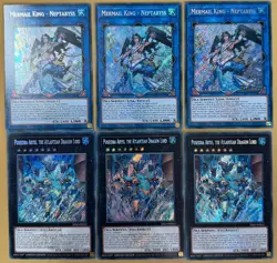 Yugioh! Mermail Abyss Core EMBLAZONED SECRET 25LP-EN013 PACK WORLD CHAMPIONSHIP - Image 1