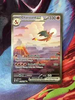 Mega Charizard SIR 199/165. Pokemon 151 English Free Shipping - Image 1