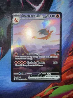 Mega Charizard SIR 199/165. Pokemon 151 English Free Shipping - Image 2