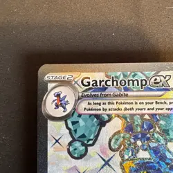 Pokemon TCG Garchomp ex Paradox Rift 219/182 Holo Ultra Rare - Image 2