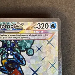 Pokemon TCG Garchomp ex Paradox Rift 219/182 Holo Ultra Rare - Image 3