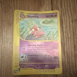 Pokemon TCG Slowking Aquapolis 034/147 Reverse Holo Rare 80HP English - Image 1