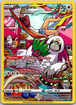 Oranguru TG12/TG30 Ultra Rare Brilliant Stars Trainer Gallery NM - Image 1