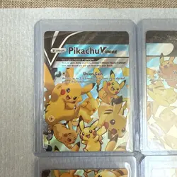 Pokemon TCG Pikachu V-Union Complete Set Of 4 HP300 SWSH141 Electro Ball - Image 4