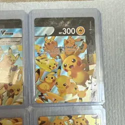 Pokemon TCG Pikachu V-Union Complete Set Of 4 HP300 SWSH141 Electro Ball - Image 5