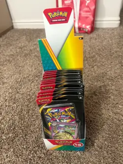 Pokemon TCG Mega Evolution Checklane Blister Drifloon Drifblim Booster LOT OF 15 - Image 2