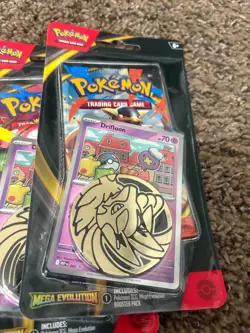 Pokemon TCG Mega Evolution Checklane Blister Drifloon Drifblim Booster LOT OF 15 - Image 3