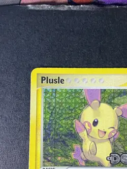 Pokemon TCG Plusle Stamped EX Deoxys 44/107 Reverse Holo Nintendo 2005 MP RARE! - Image 3