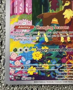 Pokemon TCG Sawsbuck Illustration Rare SV05: Temporal Forces 166/162 - Image 5