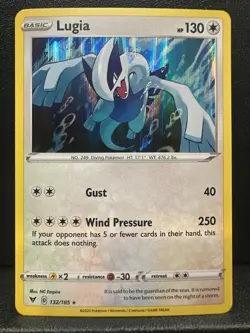 Lugia 132/185 Vivid Voltage Pokemon Holo Near Mint - Image 1