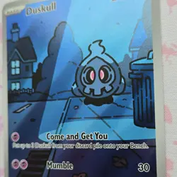 Pokemon TCG Duskull Sv: Shrouded Fable Illustration Rare Holo 068/064 60HP - Image 3