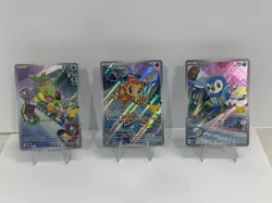 Pokemon First Partner Illustration Collection Series 1 Gen 4 Sinnoh Starters - Image 1