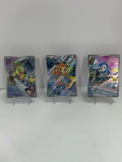 Pokemon First Partner Illustration Collection Series 1 Gen 4 Sinnoh Starters - Image 2