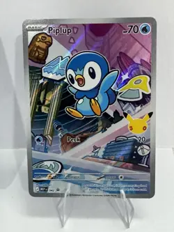 Pokemon First Partner Illustration Collection Series 1 Gen 4 Sinnoh Starters - Image 5