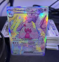 Pokemon Tinkaton ex 262/193 Sv02: Paldea Evolved Full Art Holo 300HP Big Hammer - Image 1