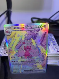 Pokemon Tinkaton ex 262/193 Sv02: Paldea Evolved Full Art Holo 300HP Big Hammer - Image 2