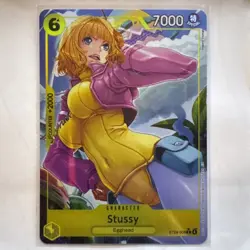 Stussy (Alt Art) Full Art ST29-006 Starter Deck (EGGHEAD) Foil promo ONE PIECE - Image 1