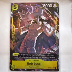 Rob Lucci ST29-013 Alt (Full Alternative Art) - One Piece TCG - English - Image 1