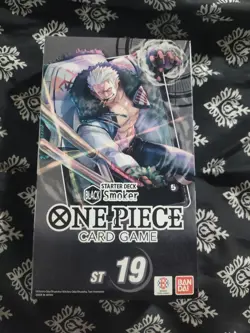 One Piece TCG Black Smoker Starter Deck (ST-19) Brand New Sealed With PRB01 Pack - Image 1