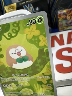 Mega Evolution: Perfect Order Rowlet 90/88 Illustration Rare Pokemon Card - NM - Image 4