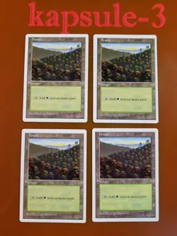 4x Forest (Version C) | 5th Edition | MTG Magic Cards - Image 1