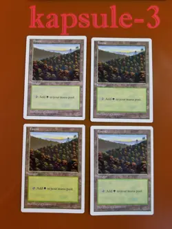 4x Forest (Version C) | 5th Edition | MTG Magic Cards - Image 3