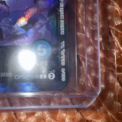 One Piece TCG Boa Hancock Alt Art Card OP07-038 English - Image 5