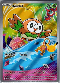 Rowlet 043 ME: Mega Evolution Promo - Pokemon Card - NM - Image 1