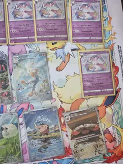 Huge lot (61) of Pokemon ex Cards Prismatic Illustration Rares Promos 151 - Image 5